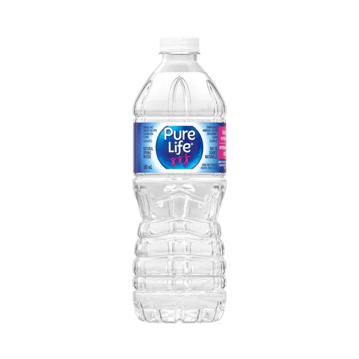 Pure Life Purified Water with Minerals Plastic Bottle Health